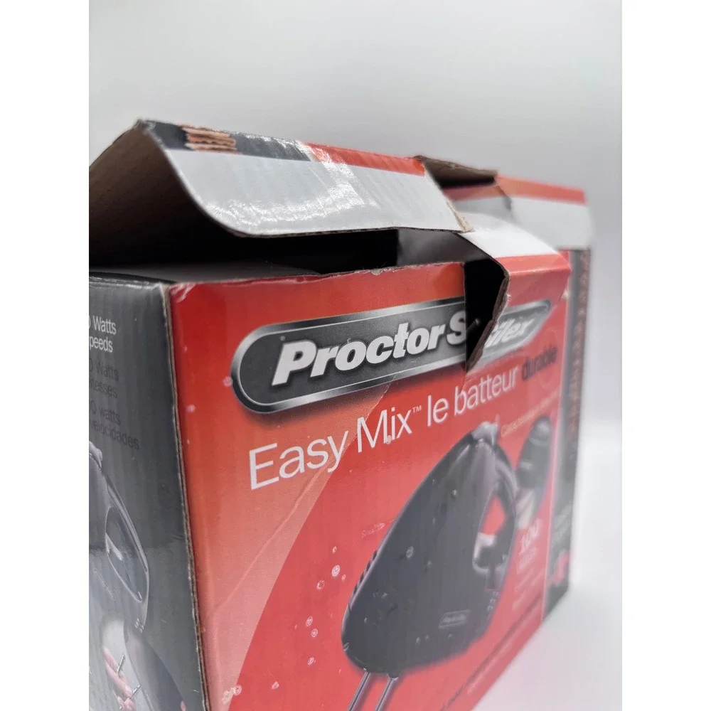 Hand Mixer | Proctor Silex 62507 Durable Easy Mix 5 Speed Black‎ 100W Bowl Rest